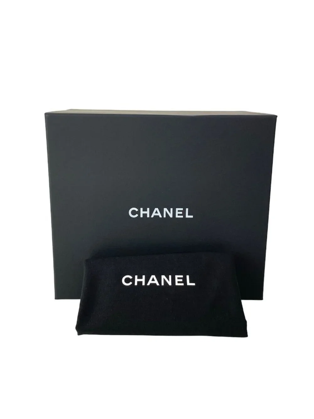 Chanel Shoulder Bag Quilted Black Lambskin